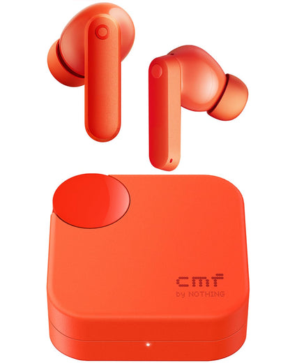CMF Buds 2a – Wireless ANC Earbuds with 42dB Hybrid Noise Cancellation, Deep Bass 12.4mm Drivers, Quad Mic Clear Calls, Bluetooth Connectivity, Sport-Fit Design & Fast Charging Case | 1-Year Warranty | Easy 14-Day Returns