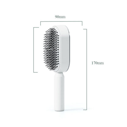 3D Self Cleaning Hair Brush PRO Unisex | One-key Cleaning Hair Loss Airbag Massage Scalp Comb Anti-Static Hairbrush